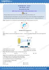 Đề thi học kì 1 Hóa 10 Kết nối tri thức - Đề số 5